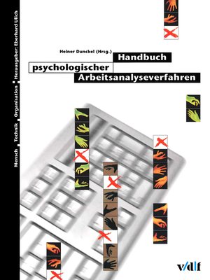 cover image of Handbuch psychologischer Arbeitsanalyseverfahren